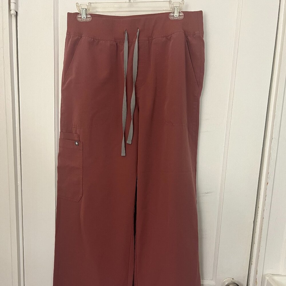 High Waisted Isabel Wide Leg Scrub Pants